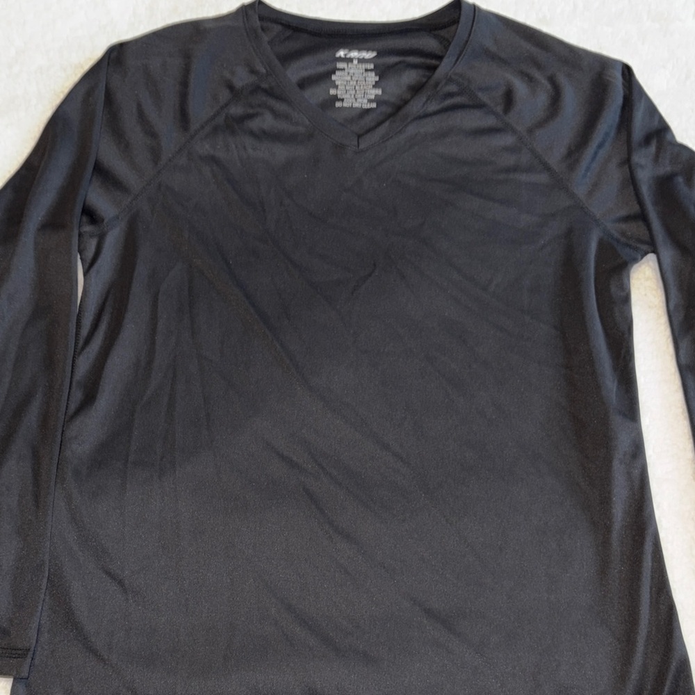 Kanu Surf Black Long Sleeve Women's Tee